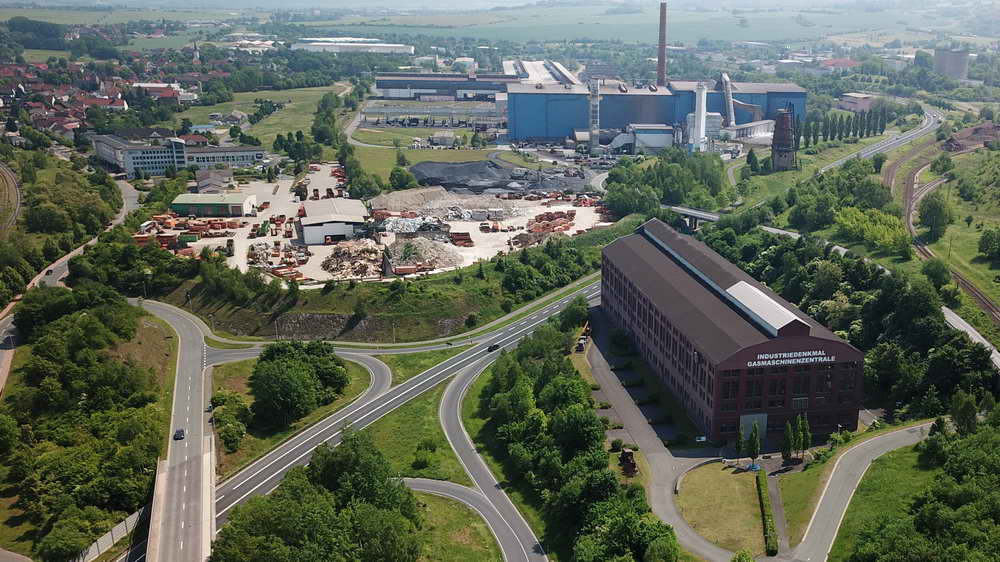 Stahlwerk Thüringen in Unterwellenborn